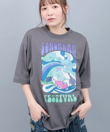 チチカカ（チチカカ）の「カラフルソンクラーンプリントＴシャツ【ユニセックス】（Tシャツ/カットソー）」