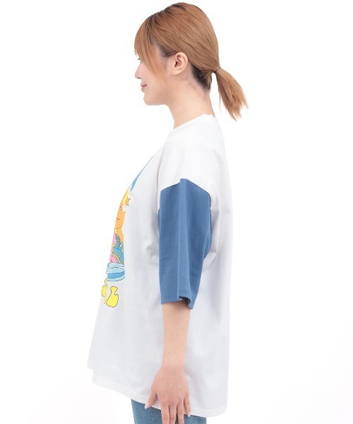 チチカカ（チチカカ）の「カラフルソンクラーンプリントＴシャツ【ユニセックス】（Tシャツ/カットソー・メンズ・カラフル/チャコールグレー・LARGE/MEDIUM）」の9枚目の写真