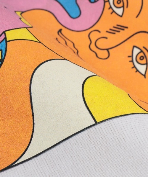 チチカカ（チチカカ）の「カラフルソンクラーンプリントＴシャツ【ユニセックス】（Tシャツ/カットソー・メンズ・カラフル/チャコールグレー・LARGE/MEDIUM）」の16枚目の写真