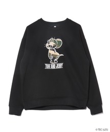 【公式】トムとジェリー　アップリケ&サガラスウェット
