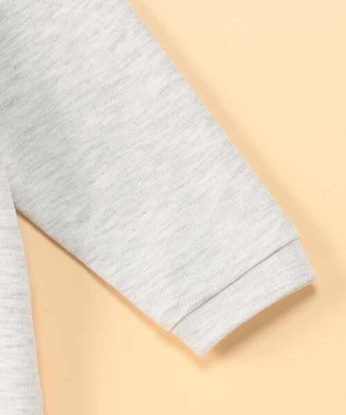 COMME CA ISM（コムサイズム）の「“にっぽんの色”おしりパッチ長袖ツーウェイオール（ロンパース・キッズ・ブラック/グリーン/サックスブルー/オートミール/イエロー・60-80cm）」の9枚目の写真