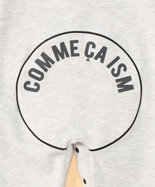 COMME CA ISM（コムサイズム）の「“にっぽんの色”おしりパッチ長袖ツーウェイオール（ロンパース・キッズ・ブラック/グリーン/サックスブルー/オートミール/イエロー・60-80cm）」の12枚目の写真