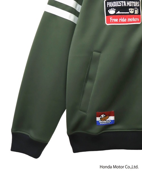 go slow caravan（ゴースローキャラバン）の「Honda×Pandiesta TRANSALP CB400FOUR バイカースタイルジャージ(M2)（ジャージ・メンズ・ブラック/カーキ・XXL/L/XL/M）」の19枚目の写真