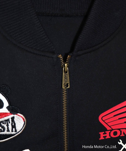 go slow caravan（ゴースローキャラバン）の「Honda×Pandiesta TRANSALP CB400FOUR バイカースタイルジャージ(M2)（ジャージ・メンズ・ブラック/カーキ・XXL/L/XL/M）」の9枚目の写真