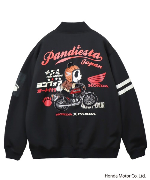 go slow caravan（ゴースローキャラバン）の「Honda×Pandiesta TRANSALP CB400FOUR バイカースタイルジャージ(M2)（ジャージ・メンズ・ブラック/カーキ・XXL/L/XL/M）」の10枚目の写真