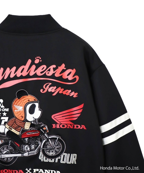 go slow caravan（ゴースローキャラバン）の「Honda×Pandiesta TRANSALP CB400FOUR バイカースタイルジャージ(M2)（ジャージ・メンズ・ブラック/カーキ・XXL/L/XL/M）」の12枚目の写真