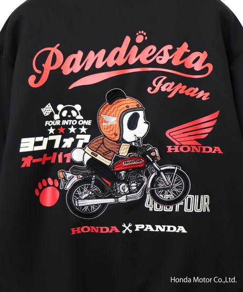go slow caravan（ゴースローキャラバン）の「Honda×Pandiesta TRANSALP CB400FOUR バイカースタイルジャージ(M2)（ジャージ・メンズ・ブラック/カーキ・XXL/L/XL/M）」の13枚目の写真