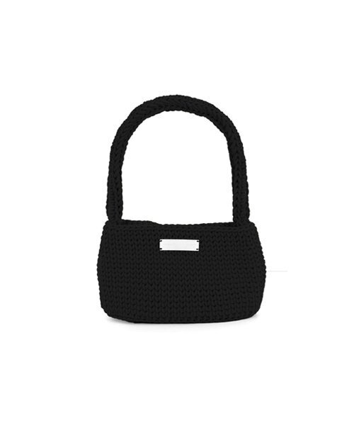 WHITE PROJECT（ホワイトプロジェクト）の「HAND MADE SHOULDER BAG_BLACK（ショルダーバッグ・レディース・ブラック・FREE）」の2枚目の写真