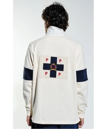 POP TRADING COMPANY（ポップトレーディングカンパニー）の「Pop Trading Company/ポップトレーディングカンパニー ラグビーポロシャツ RUGBY POLO（ポロシャツ）」
