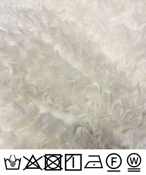 PICCIN PERLA（ピッチンペルラ）の「チュールボリュームスカート（スカート・レディース・ブラック/オフホワイト・M）」の3枚目の写真