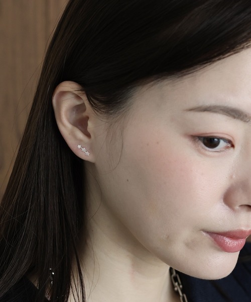 ミニスターピアス / silver925（ピアス（両耳用））｜J by blue