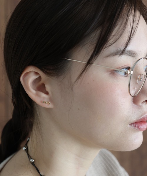 ミニスターピアス / silver925（ピアス（両耳用））｜J by blue