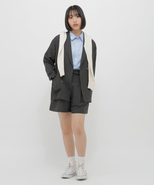 おめかし2SETジャケット＊ショートパンツ/AND YUA ANY/647262