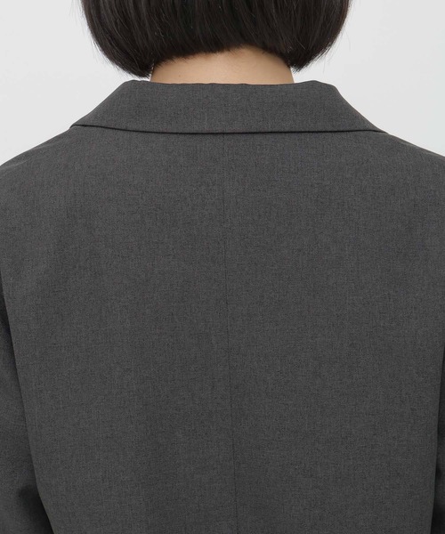 GLOBAL WORK(グローバルワーク)の「おめかし2SETジャケット*ショートパンツ/AND YUA ANY/647262(セットアップ・キッズ・グレー/チャコールグレー・150cm/160cm)」の14枚目の写真