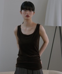velor tank top/ベロアタンク