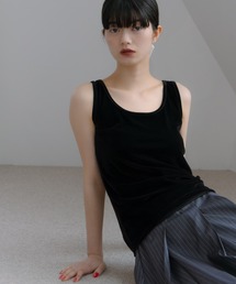 haek | velor tank top/ベロアタンク(タンクトップ)