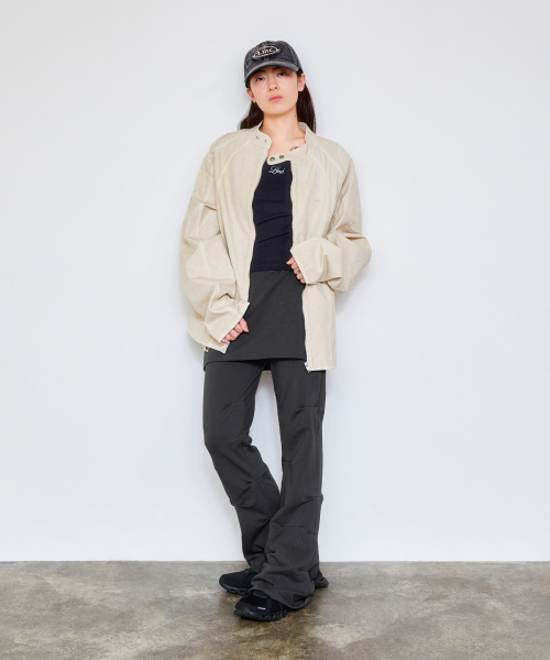 LMCの「WM SKIRT LAYRED SHIRRING SWEAT PANTS black（その他パンツ・レディース・その他・S/M）」の3枚目の写真