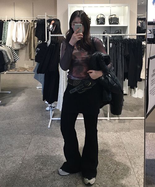 LMCの「WM SKIRT LAYRED SHIRRING SWEAT PANTS black（その他パンツ・レディース・その他・S/M）」の12枚目の写真