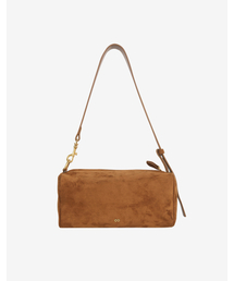 MERGO（メルゴ）の「フォスウェードバゲットミドルバッグ [キャメル]（ショルダーバッグ）」