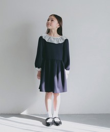AJUGA.（アジュガ）の「シアーフリル キッズワンピース【セレモニー/オケージョン】（ワンピース）」