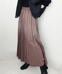 CRYSTAL BALL | スエードプリーツスカート(スカート)