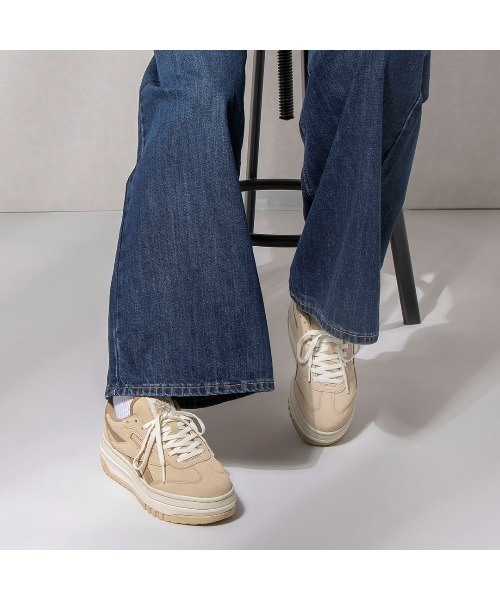Reebok(リーボック)の「カンピオ エクストラ / CAMPIO EXTRA(スニーカー・レディース・グレー/ベージュ・24.0cm/24.5cm/23.5cm/23.0cm/22.5cm/22.0cm/26.0cm/25.5cm/25.0cm)」の8枚目の写真