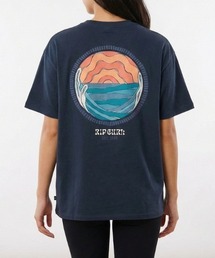 RIP CURL（リップカール）の「【RIPCURL（リップカール）】RAYS AND TUBED TEE/バックプリント　Tシャツ（Tシャツ/カットソー）」