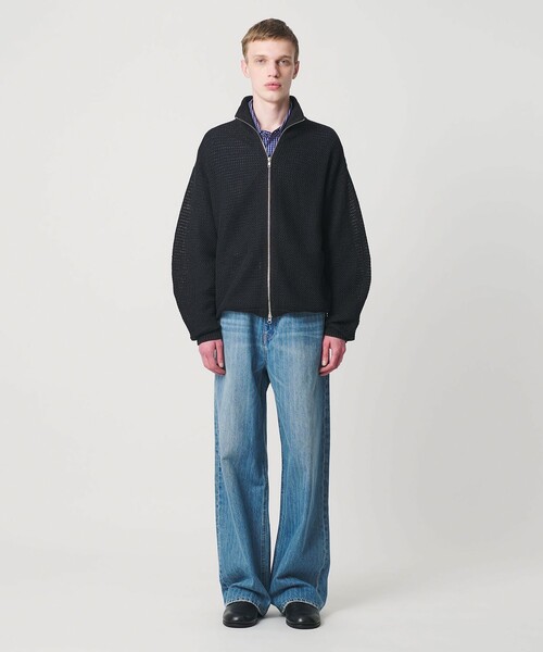 MONKEY TIME（モンキータイム）の「リネン ドライバーズ ニット（ニット/セーター・メンズ・ケリーグリーン/ブラック・M/S/XL/L）」の19枚目の写真