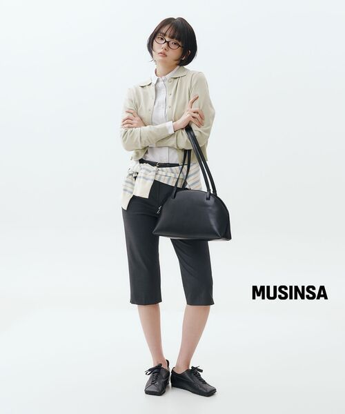 MUSINSA STANDARD WOMAN（ムシンサスタンダードウーマン）の「ウィメンズエッセンシャルカラーガーディガン [ペイルグリーン]（カーディガン/ボレロ・レディース・その他・SMALL/MEDIUM/LARGE/X-SMALL）」の8枚目の写真