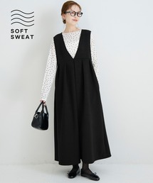 coca（coca）（コカ）の「ソフトスウェットタックワンピース（ワンピース）」