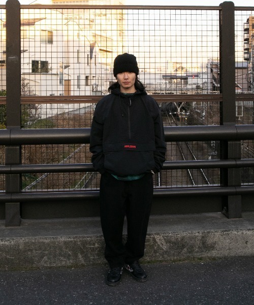 APPLEBUM（アップルバム）の「[Show & Prove] Anorak Parka（ナイロンジャケット・メンズ・ブラック・X-LARGE/LARGE/MEDIUM）」の16枚目の写真