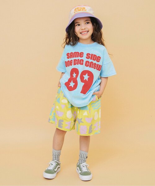 BREEZE（ブリーズ）の「Im Jelly ピグメント加工ロゴTシャツ_ジュニア対応（Tシャツ/カットソー・キッズ・ピンク/チャコール/サックスブルー・120/110/100/90/80/140/130）」の8枚目の写真