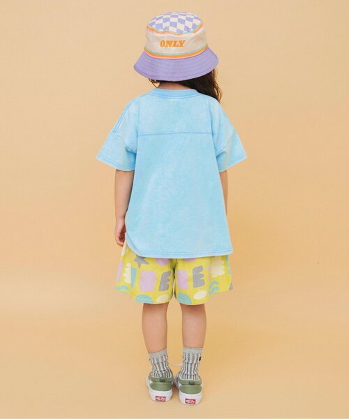 BREEZE（ブリーズ）の「Im Jelly ピグメント加工ロゴTシャツ_ジュニア対応（Tシャツ/カットソー・キッズ・ピンク/チャコール/サックスブルー・120/110/100/90/80/140/130）」の9枚目の写真