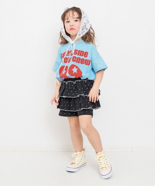 BREEZE（ブリーズ）の「Im Jelly ピグメント加工ロゴTシャツ_ジュニア対応（Tシャツ/カットソー・キッズ・ピンク/チャコール/サックスブルー・120/110/100/90/80/140/130）」の11枚目の写真