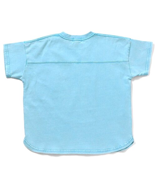 BREEZE（ブリーズ）の「Im Jelly ピグメント加工ロゴTシャツ_ジュニア対応（Tシャツ/カットソー・キッズ・ピンク/チャコール/サックスブルー・120/110/100/90/80/140/130）」の16枚目の写真