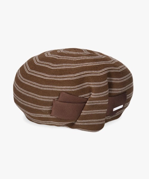 arth(アース)の「arth Put in Thermo Beret / アース(ハンチング/ベレー帽・レディース・グレー/ブラウン/ブラック・M/57.5cm)」の22枚目の写真
