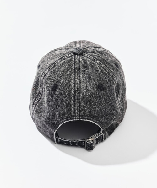 NAUTICA（ノーティカ）の「NAUTICA/ノーティカ フェード加工 デニム NSC ロゴキャップ（キャップ・メンズ・ブラック/ネイビー・ﾌﾘ-）」の5枚目の写真