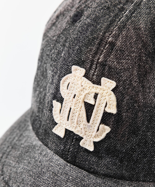 NAUTICA（ノーティカ）の「NAUTICA/ノーティカ フェード加工 デニム NSC ロゴキャップ（キャップ・メンズ・ブラック/ネイビー・ﾌﾘ-）」の7枚目の写真