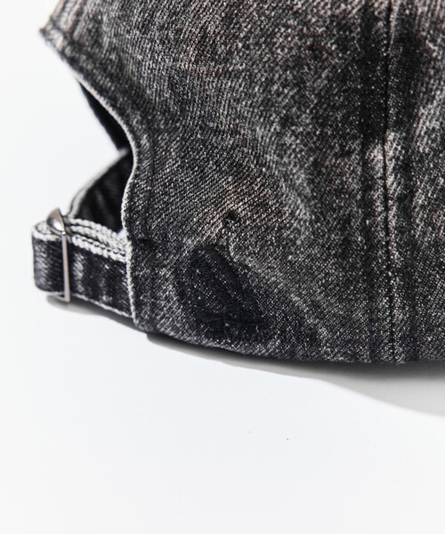 NAUTICA（ノーティカ）の「NAUTICA/ノーティカ フェード加工 デニム NSC ロゴキャップ（キャップ・メンズ・ブラック/ネイビー・ﾌﾘ-）」の9枚目の写真