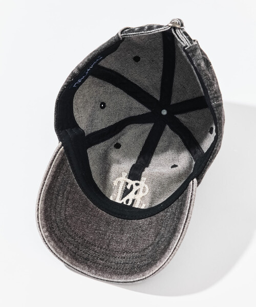 NAUTICA（ノーティカ）の「NAUTICA/ノーティカ フェード加工 デニム NSC ロゴキャップ（キャップ・メンズ・ブラック/ネイビー・ﾌﾘ-）」の11枚目の写真