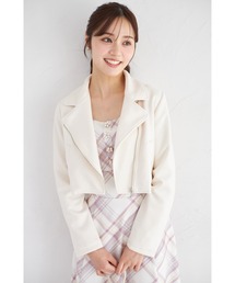 tocco closet（トッコ　クローゼット）の「スエードライダースジャケット（ライダースジャケット）」