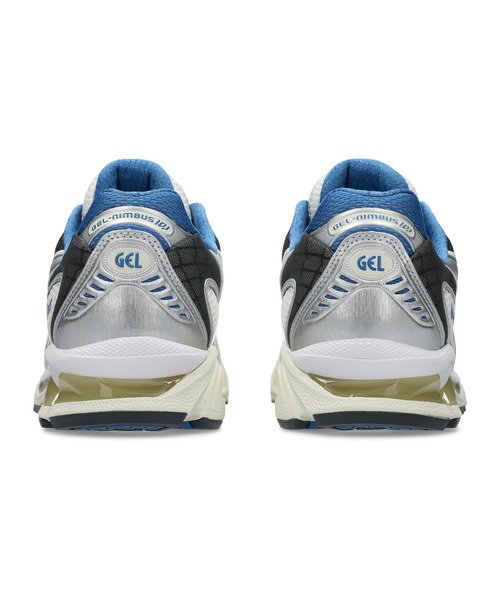 ASICS(アシックス)の「GEL-NIMBUS 10.1 / ゲルニンバス 10.1(スニーカー・メンズ・ホワイト×ブルー・27.5/26.5/23.5/27/29/28/24/29.5/28.5/23/24.5/25/25.5/26)」の4枚目の写真