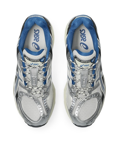 ASICS(アシックス)の「GEL-NIMBUS 10.1 / ゲルニンバス 10.1(スニーカー・メンズ・ホワイト×ブルー・27.5/26.5/23.5/27/29/28/24/29.5/28.5/23/24.5/25/25.5/26)」の10枚目の写真