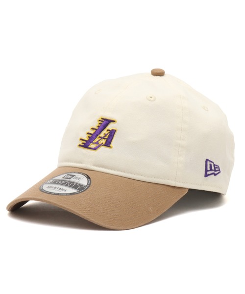 ひ*う様 ロサンゼルス・レイカーズ ベースボールキャップ NEW ERA 9TWENTY Los Angeles Lakers / ニューエラ 9トゥウェンティー