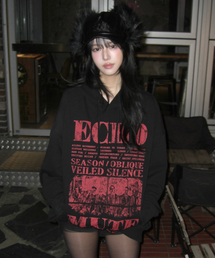 IDWS（アイドンワナセル）の「Echo Mute Hoodie Black（パーカー）」