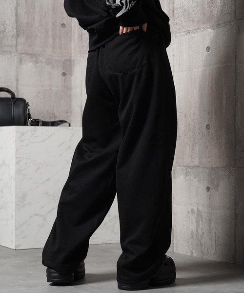 1111clothing(ワンフォークロージング)の「【セットアップ可能】クロスデザイン スウェットパンツ / Cross Design Sweatpants(スウェットパンツ・メンズ・ブラック×ブルー/ホワイト/ブラック×ホワイト・L/M)」の20枚目の写真