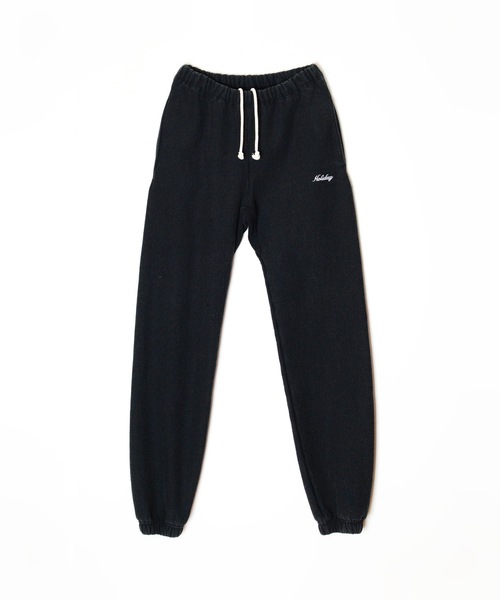 HOLIDAY（ホリデイ）の「ULTRA HEAVY SWEAT PANTS (Holiday) ウルトラヘビースウェットパンツ (ホリデイ)（スウェットパンツ・レディース・ダークネイビー/ブラック・1/0）」の2枚目の写真