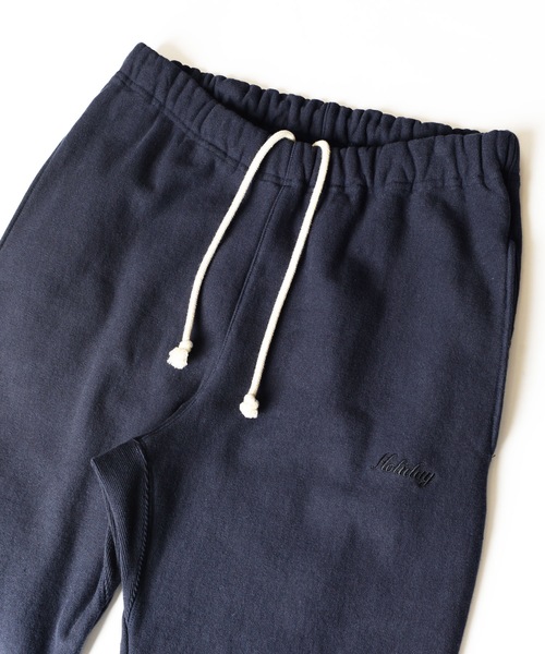 HOLIDAY（ホリデイ）の「ULTRA HEAVY SWEAT PANTS (Holiday) ウルトラヘビースウェットパンツ (ホリデイ)（スウェットパンツ・レディース・ダークネイビー/ブラック・1/0）」の4枚目の写真