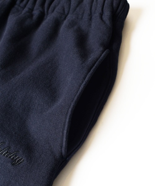 HOLIDAY（ホリデイ）の「ULTRA HEAVY SWEAT PANTS (Holiday) ウルトラヘビースウェットパンツ (ホリデイ)（スウェットパンツ・レディース・ダークネイビー/ブラック・1/0）」の5枚目の写真