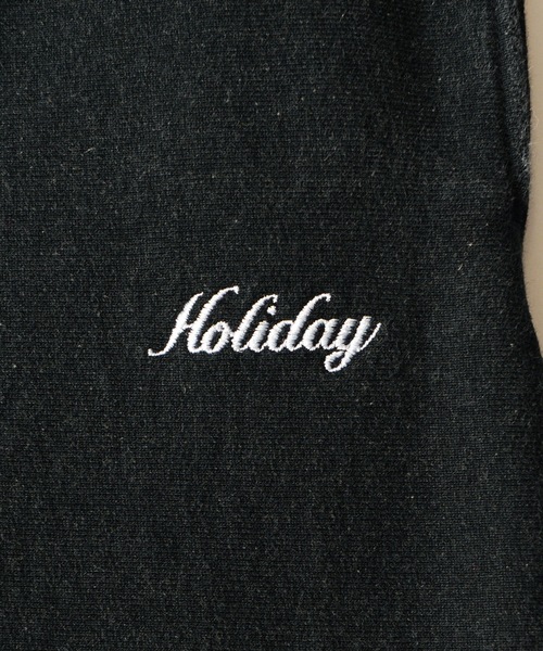 HOLIDAY（ホリデイ）の「ULTRA HEAVY SWEAT PANTS (Holiday) ウルトラヘビースウェットパンツ (ホリデイ)（スウェットパンツ・レディース・ダークネイビー/ブラック・1/0）」の11枚目の写真
